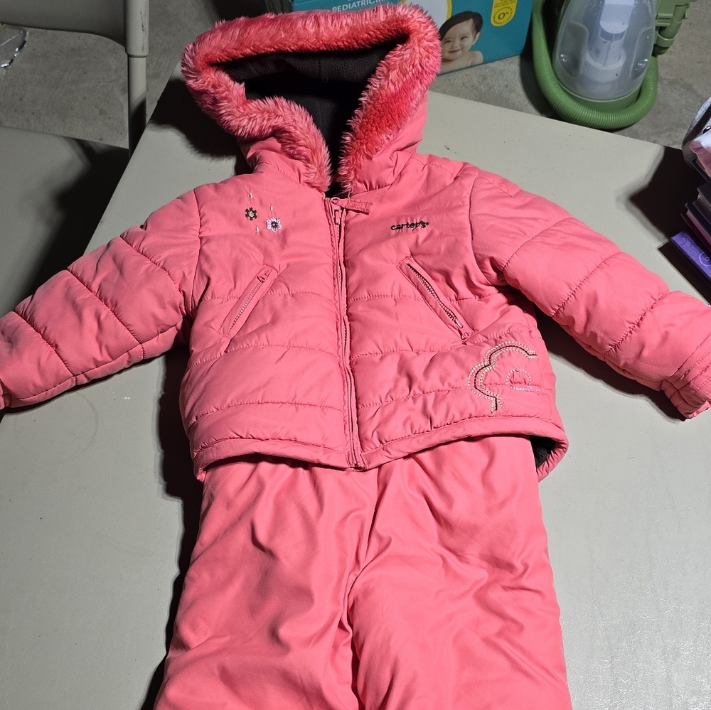 24 Months Carter's Winter Coat and Snow Pant